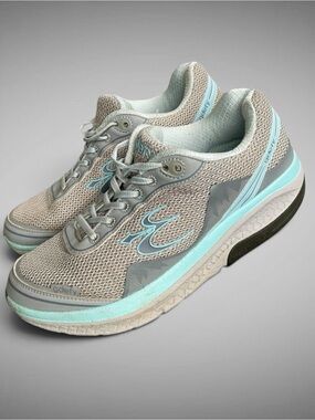 Gravity Defyer GDEFY Women’s Walking Shoes Gray Blue Size 10 Athletic
